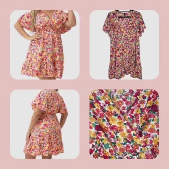 SHEIN Wrap Dress - Picture 5 of 5